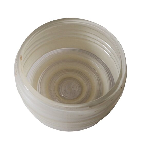 1940's Retro Nautical Flush Mount Ceiling Light Nautical Ship's Wheel Glass Shad - Picture 3 of 6